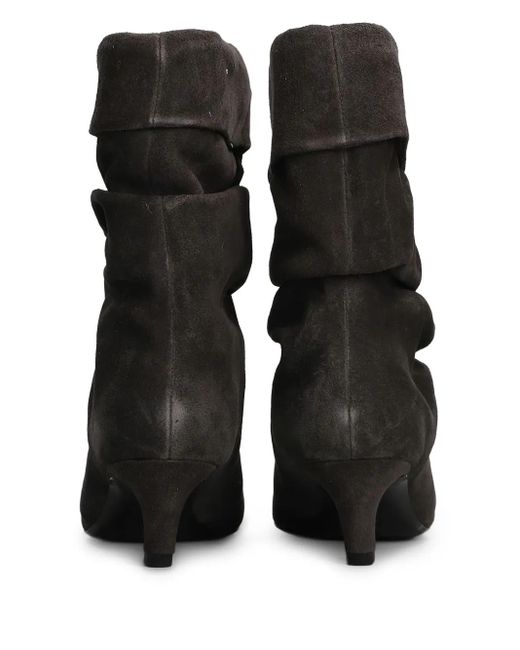 Ash Black 50Mm Suede Boots