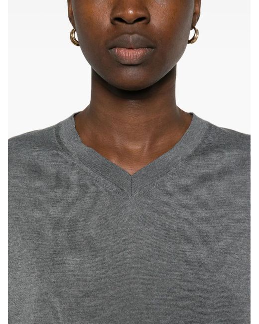 Khaite Gray Senta Pullover