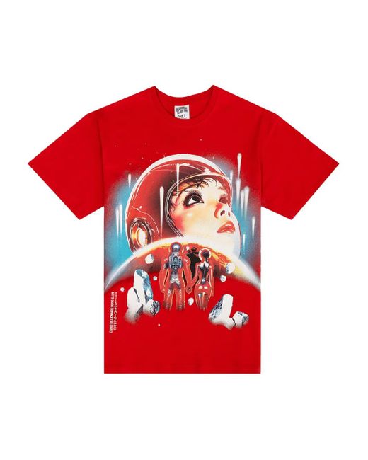 BBCICECREAM Red Abyss T-Shirt for men