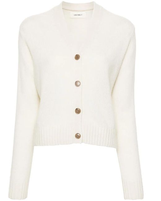 Lisa Yang White Marionette Cardigan