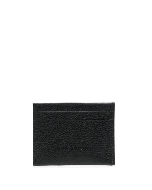 Longchamp Black Le Foulonné Cardholder