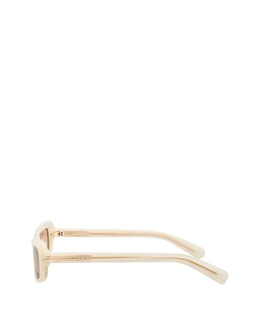 Jacquemus Natural Capri Cat-Eye Sunglasses
