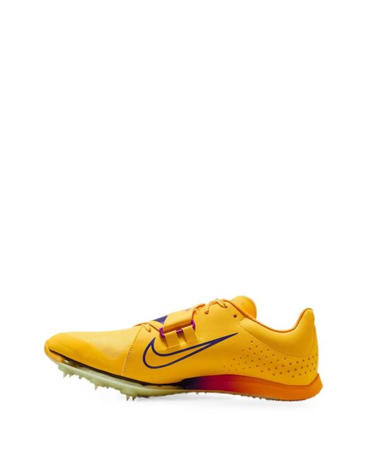 Nike Yellow Zoom Long Jump Elite Sneakers for men