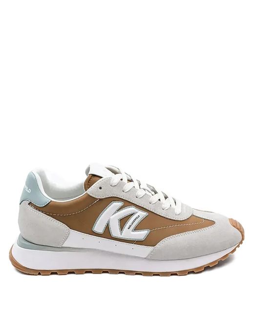 Sneakers Kairo Con Inserti di Karl Lagerfeld in White da Uomo