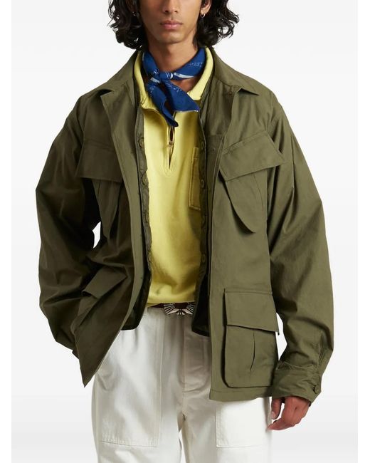 Fortela Green Jungle Zip-up Jacket for men