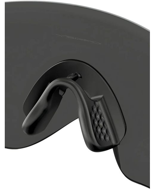 Oakley Gray Shield-Frame Sunglasses