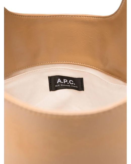 A.P.C. Handtasche Mit Logo-Print in Natural für Herren