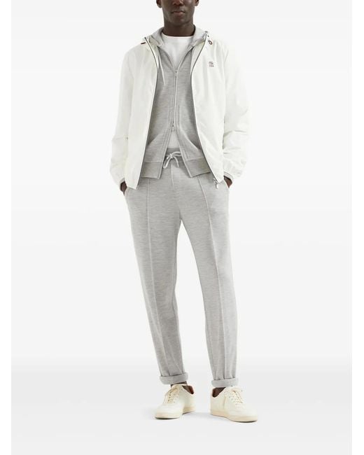 Brunello Cucinelli White Jackets for men