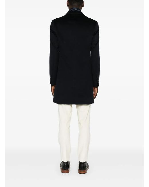 Abrigo A Capas Con Botones Herno de hombre de color Black