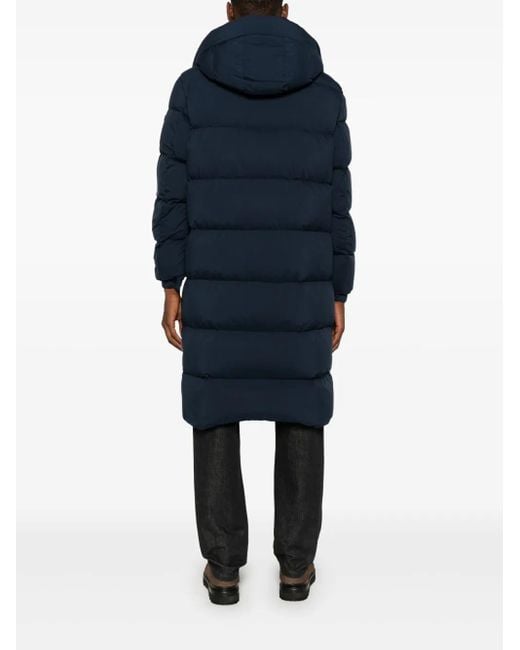 Kiton Donsjas Met Capuchon in het Blue voor heren