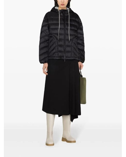 Moncler Black Delfo Down Puffer Jacket
