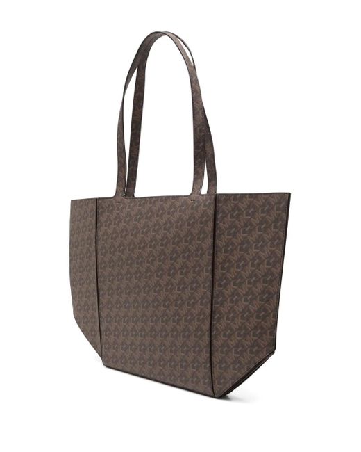 Michael Kors Brown Large Jordi Tote Bag
