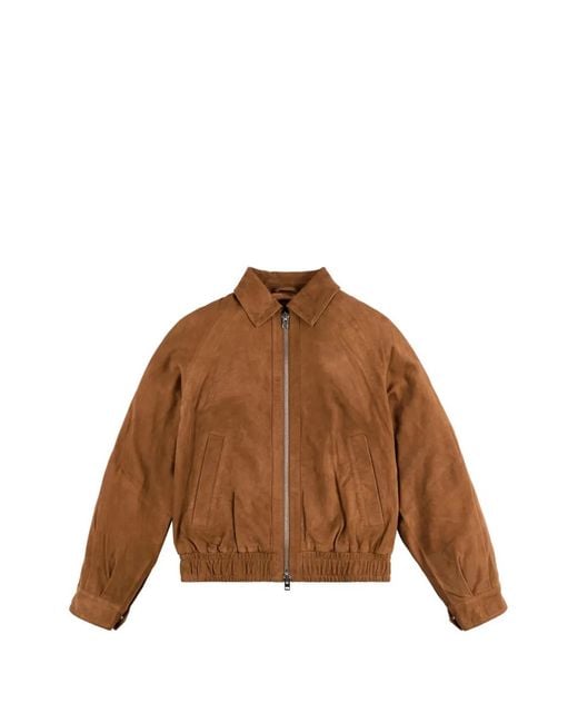 Hogan Brown Bomber Jacket