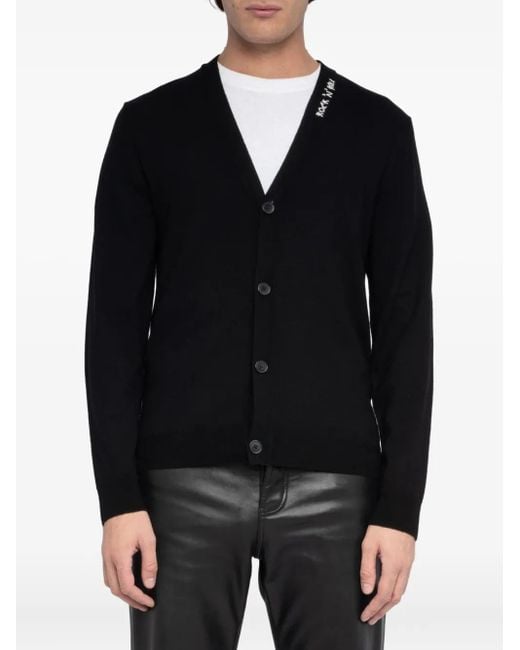 Zadig & Voltaire Black Remi Cardigan for men