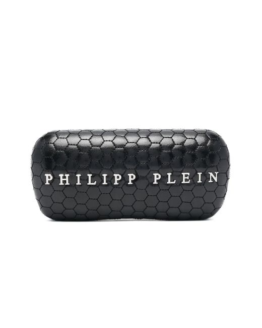 Philipp Plein Black Square-Frame Sunglasses for men