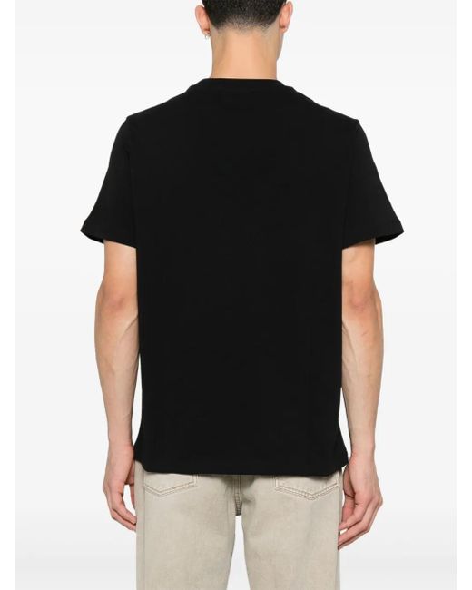 A.P.C. Black T-Shirts And Polos
