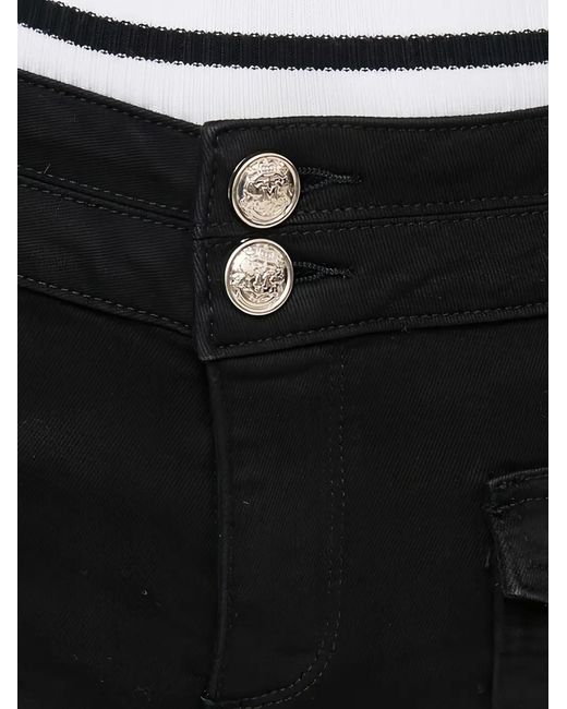 Vaqueros Bootcut Con Bolsillos Morgan de color Black