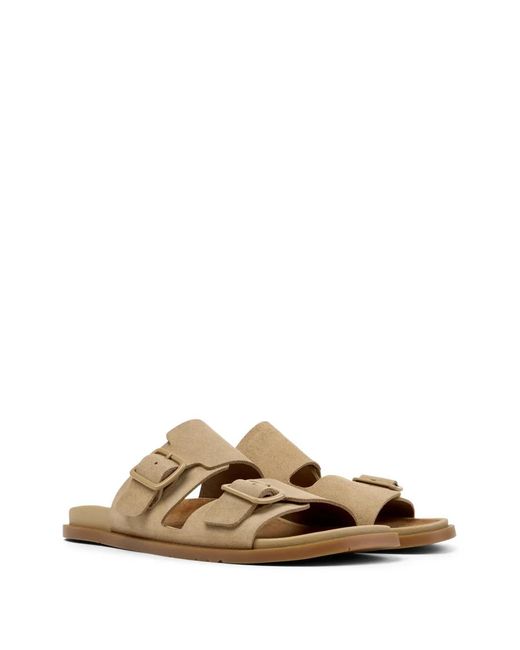 Camper Brown Lluc Buckle-Fastening Sandals for men