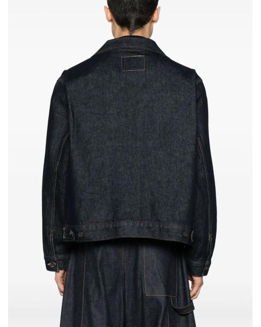 Levi's Denim Jack in het Black voor heren