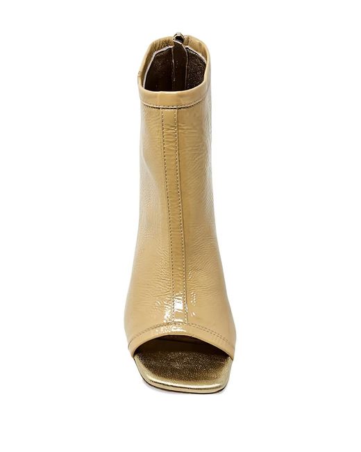 Madison Maison Natural Fatima Open-Toe Ankle Boots
