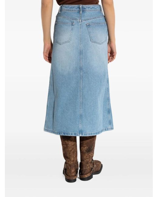 A.P.C. Denim Rok in het Blue