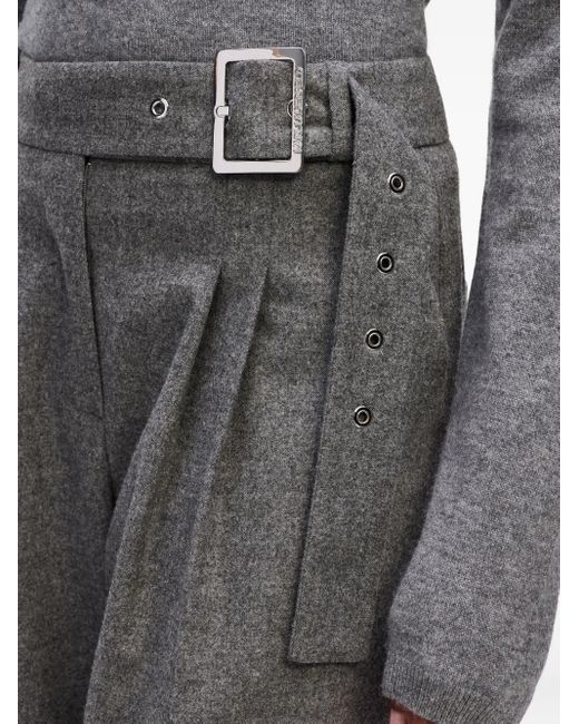 Karl Lagerfeld ベルテッド パンツ Gray