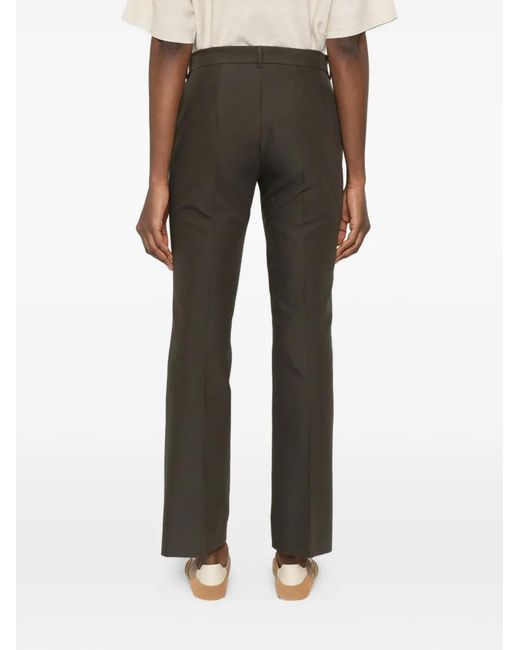 Max Mara Gray Slim Trousers