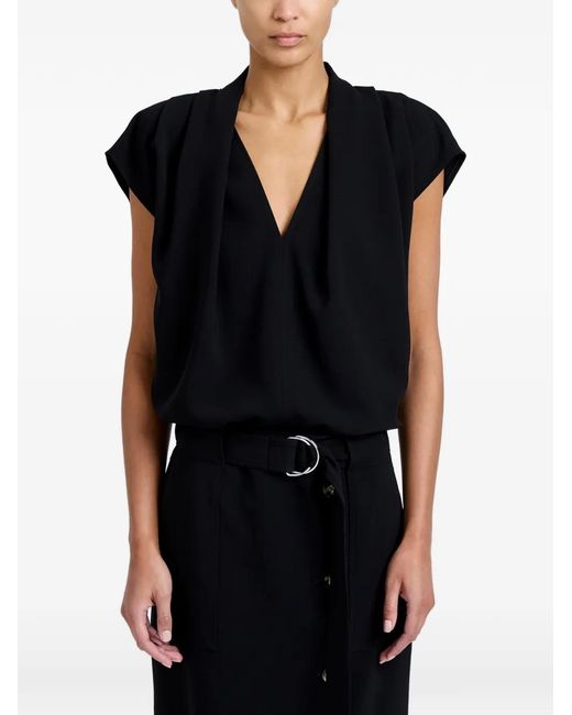 Proenza Schouler Black Ranli Top