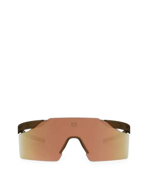 Tag Heuer Pink Geometric-Frame Sunglasses