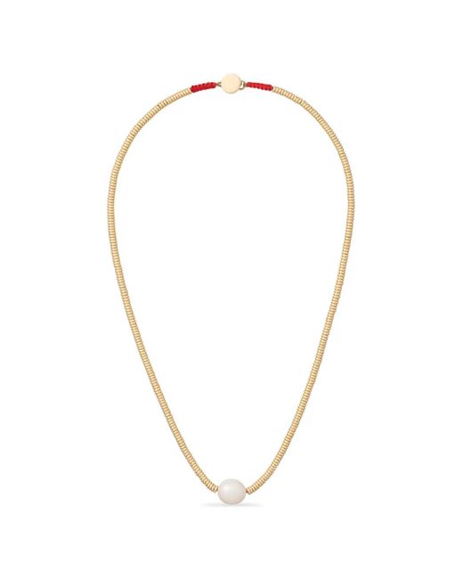 Roxanne Assoulin Metallic Beaded-Detail Necklace