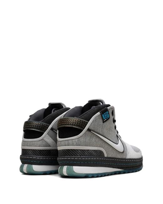 Nike Gray Zoom Lebron Vi Hi-Top Sneakers for men