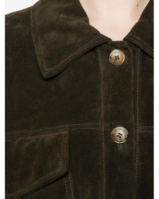 ViCOLO Black Pocket Collared Jacket
