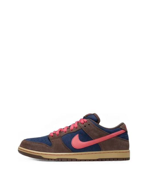 Nike White Sb Dunk Low Pro Sneakers for men