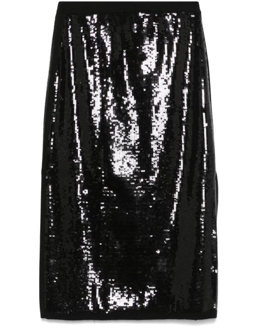 Twinset スパンコール スカート Black