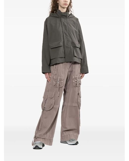 B+ AB Brown Hooded Jacket
