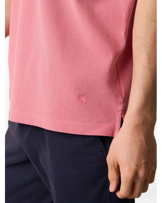 Brooks Brothers Pink Button Short-Sleeve Polo Shirt for men