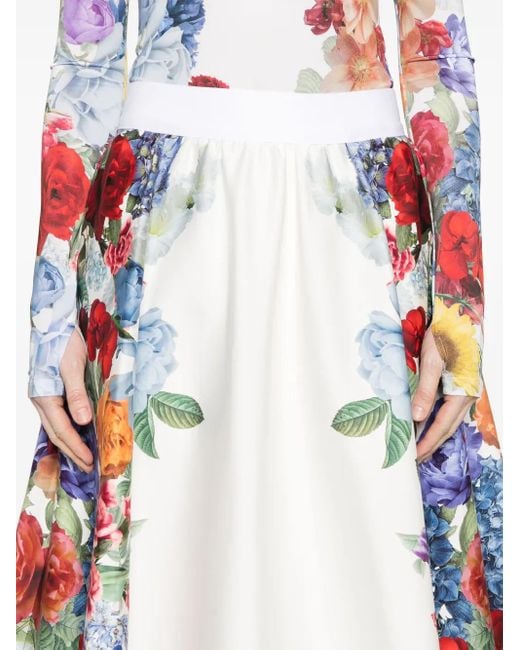 Falda Earla En Color Blanco Talla (También En 12, 2) Alice + Olivia de color White