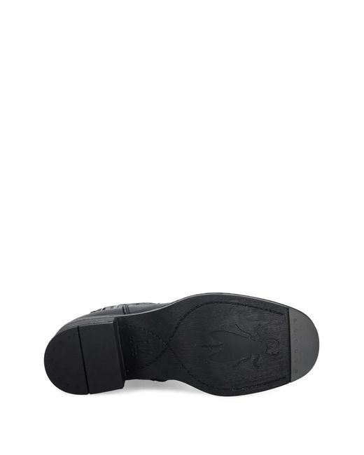 Fly London Black Side-Zip Ankle Boots