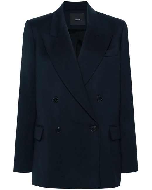 Joseph Blue Jaden Virgin-Wool Blazer