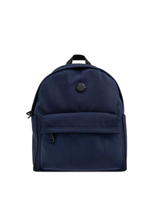 Mochila New Pierrick Con Parche Del Logo Moncler de hombre de color Blue
