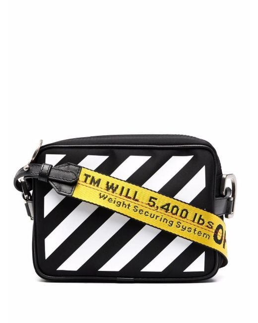 Sacoche à rayures Diag Off-White c/o Virgil Abloh pour homme en coloris  Noir | Lyst