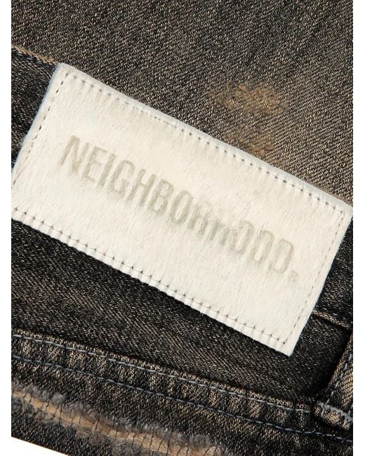Neighborhood Gray Savage Jeans for men