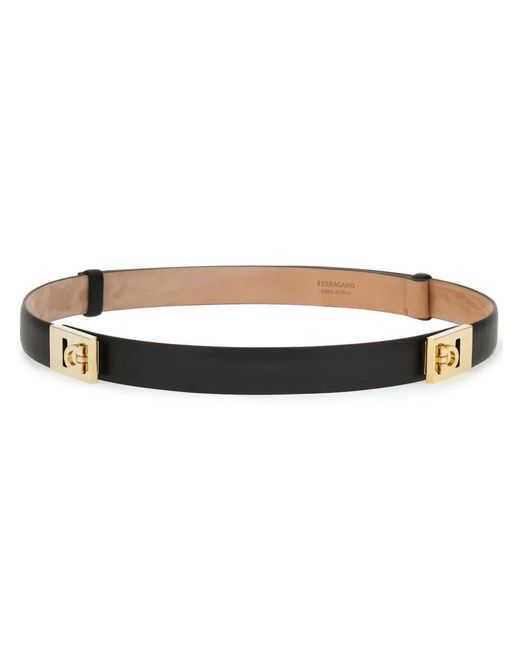 Ferragamo Black Ferragamo Belts
