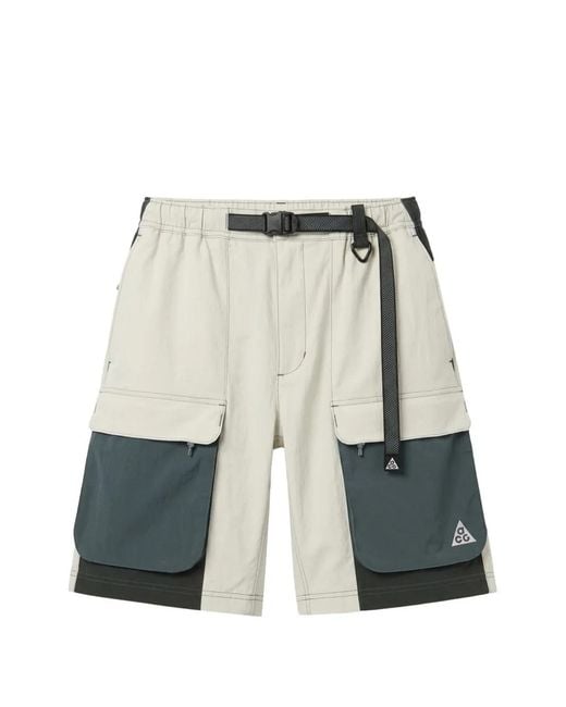 Nike White Smith Summit Cargo Shorts for men