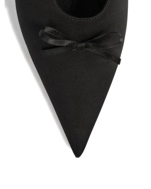 Totême Black Bow-Detail Pumps