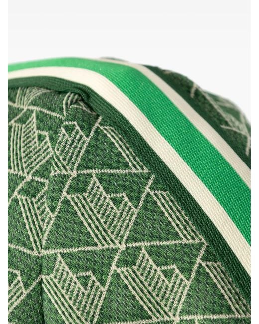 Lacoste Sweatshirt mit Monogrammmuster in Green für Herren