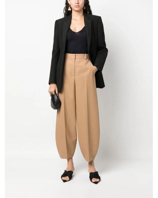 Jil Sander Black V-Neck Camisole Top