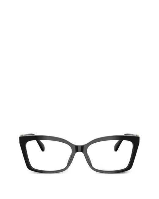 Michael Kors Black Square-Frame Glasses