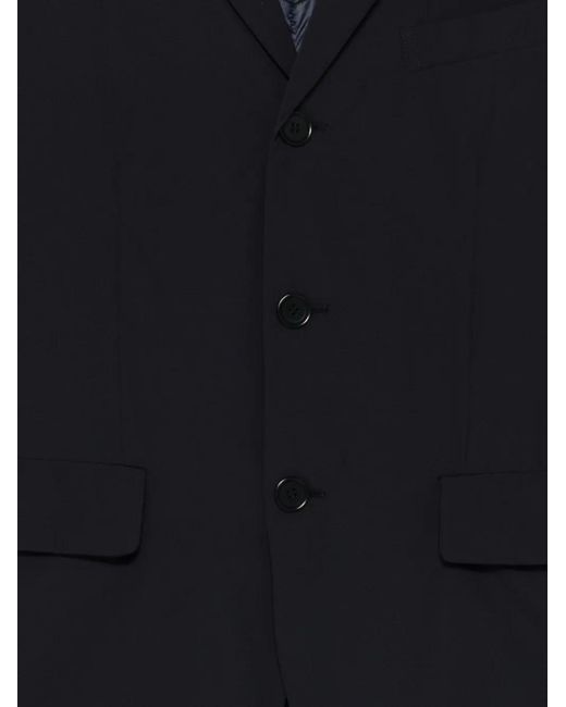 Aspesi Blue Buttoned Jacket