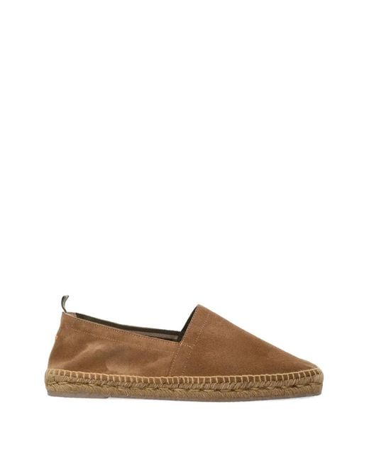 Castaner Brown Pablo Suede Espadrilles for men